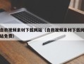 大同自救视频素材下载网站（自救视频素材下载网站免费）
