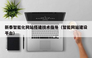 大同新泰智能化网站搭建技术指导（智能网站建设平台）